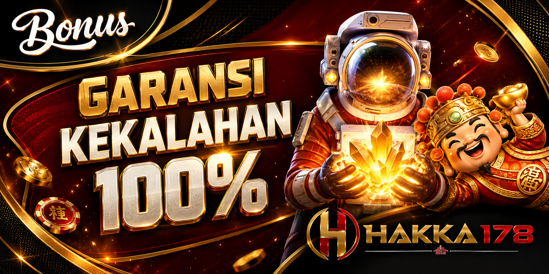 GARANSI KEKALAHAN 100%